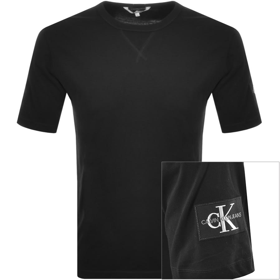 Alternative Image for ProductCalvin Klein Jeans Monogram Logo T Shirt Black1